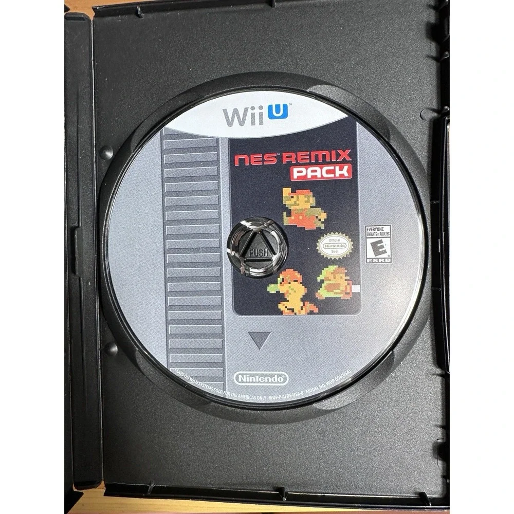 NES Remix Pack (Nintendo Wii U, 2014) Disc Only, Tested